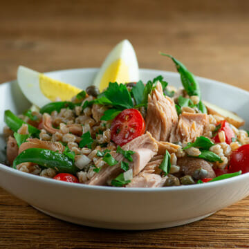 Tuna Nicoise Grain Bowl