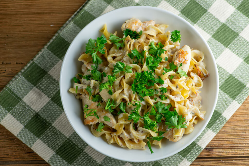 chicken stroganoff