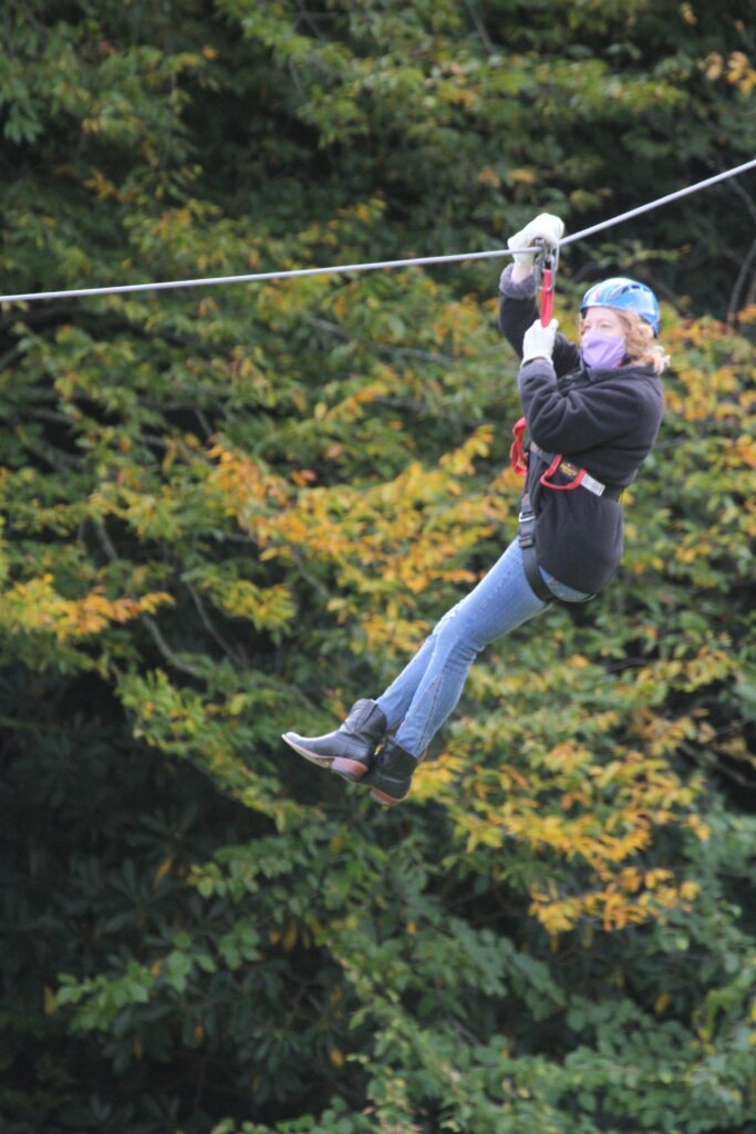 zip lining