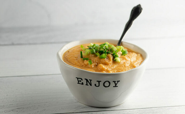 easy creamy cauliflower carrot soup
