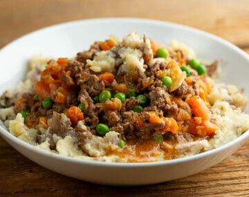 upside down shepherds pie
