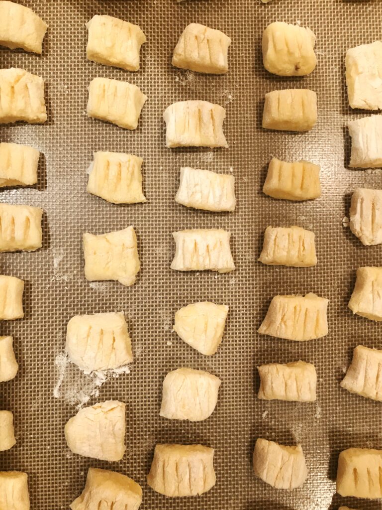 mashed potato Gnocchi