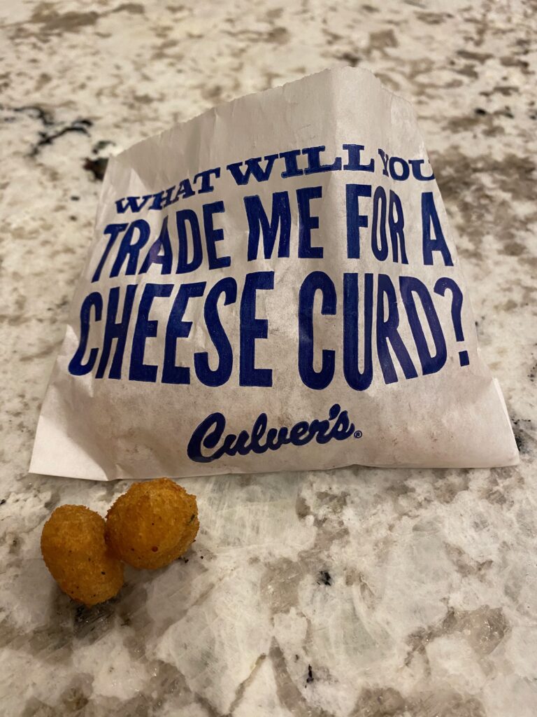 Culver's cheese curds