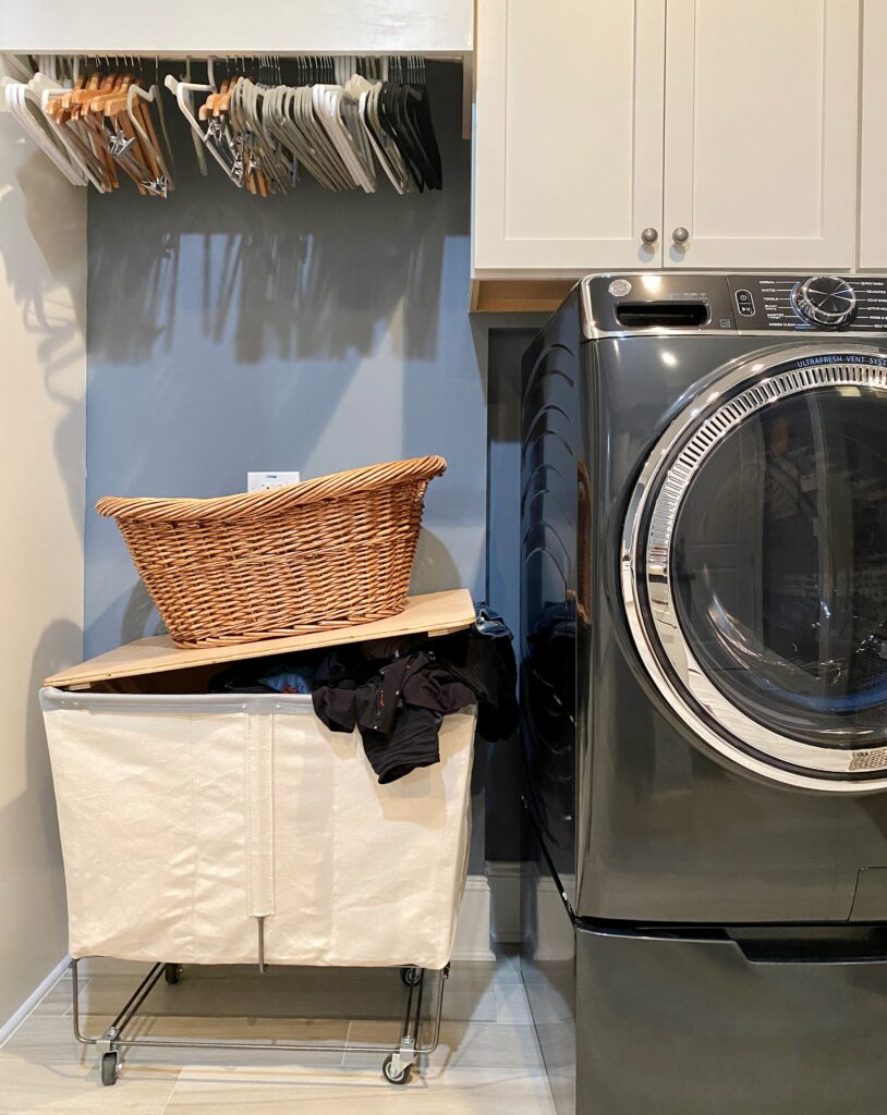 overflowing laundry