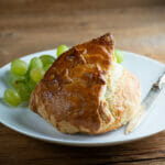 baked brie with jam
