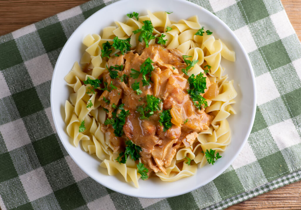 easy chicken paprikash
