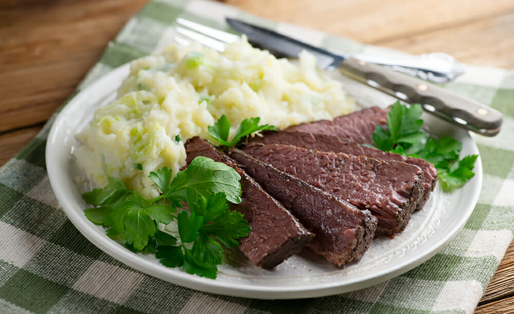 Grandma's Irish Corned Beef Framed Cooks