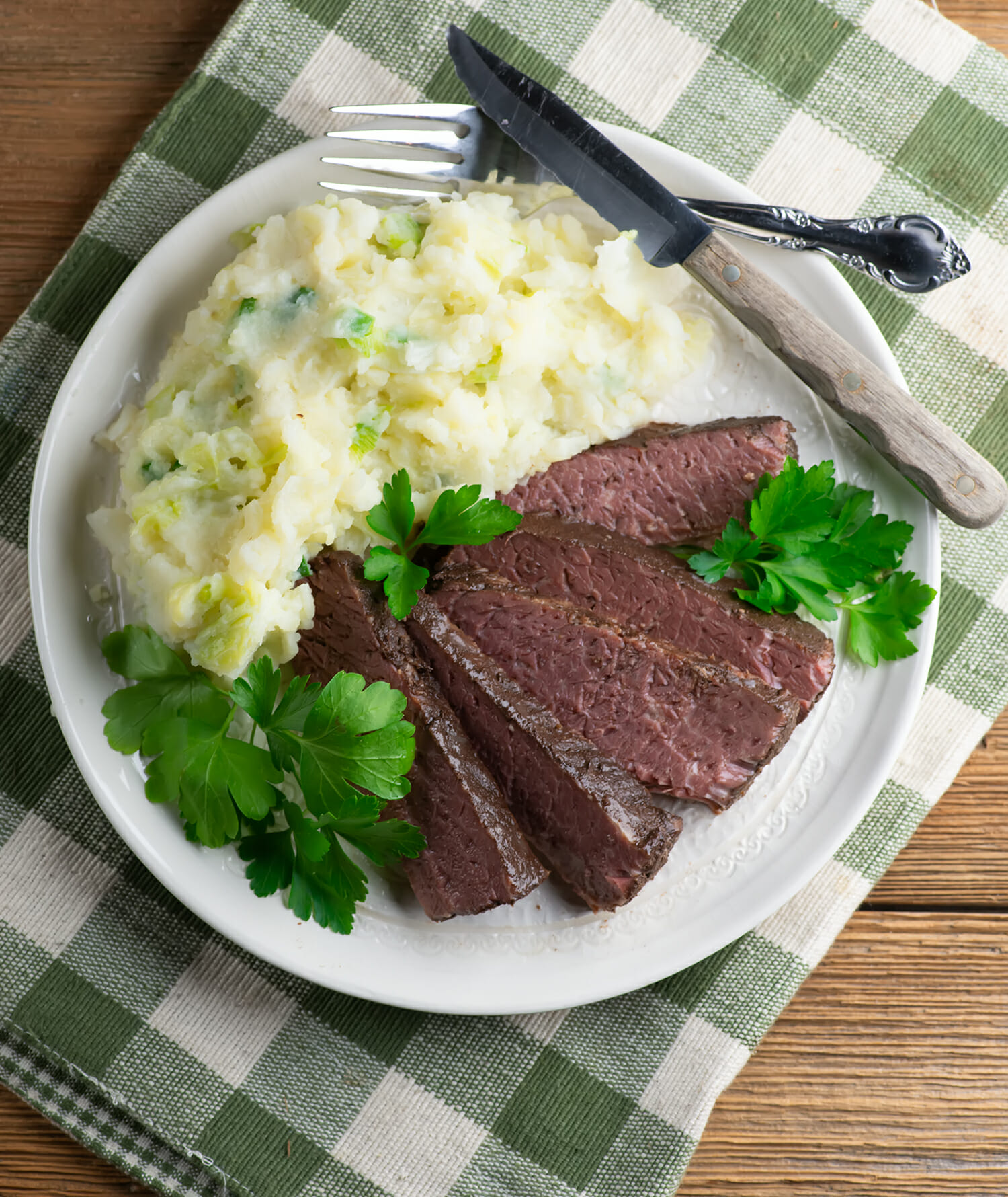 Grandma's Irish Corned Beef Framed Cooks