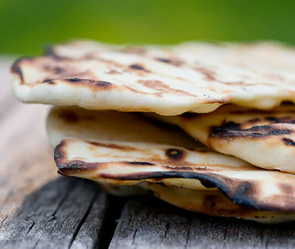 grilled flatbread