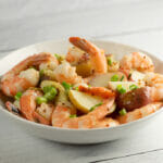 Shrimp Potato Salad with Mustard Dressing