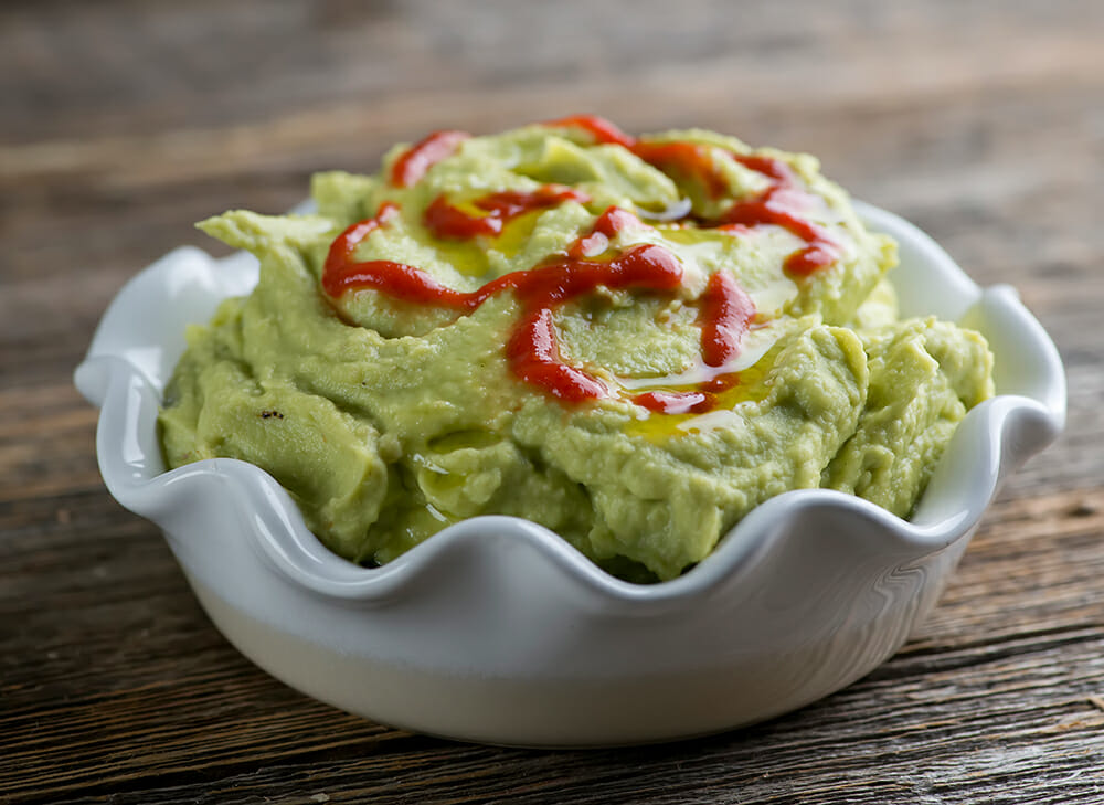 avocado hummus