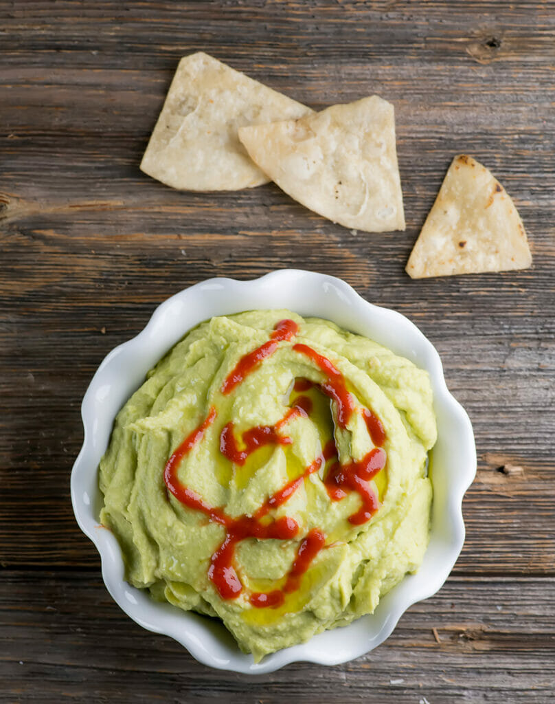avocado hummus
