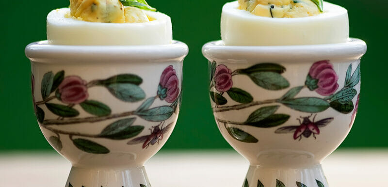 tarragon deviled eggs