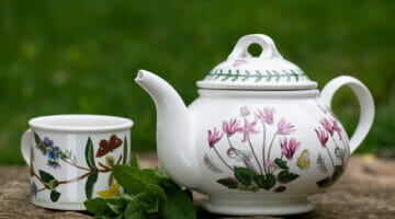fresh mint tea