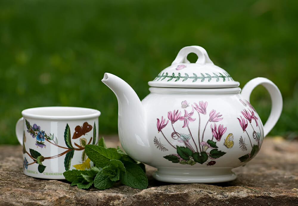 fresh mint tea