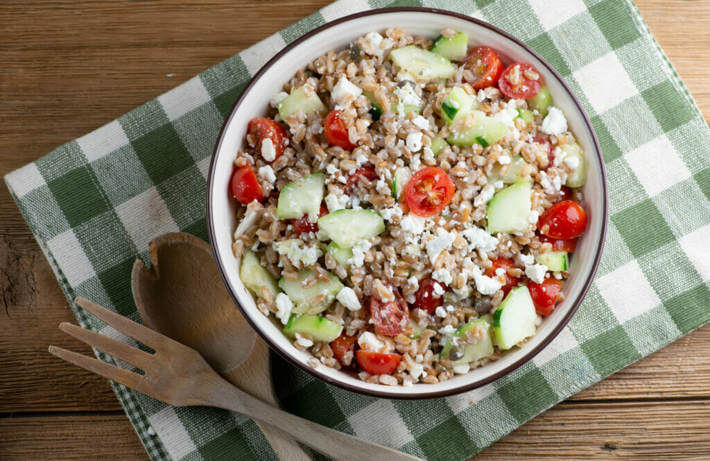 Greek Grain Salad Recipe