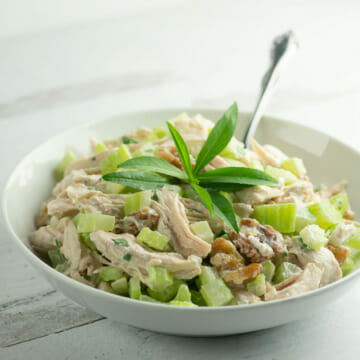 easy tarragon chicken salad