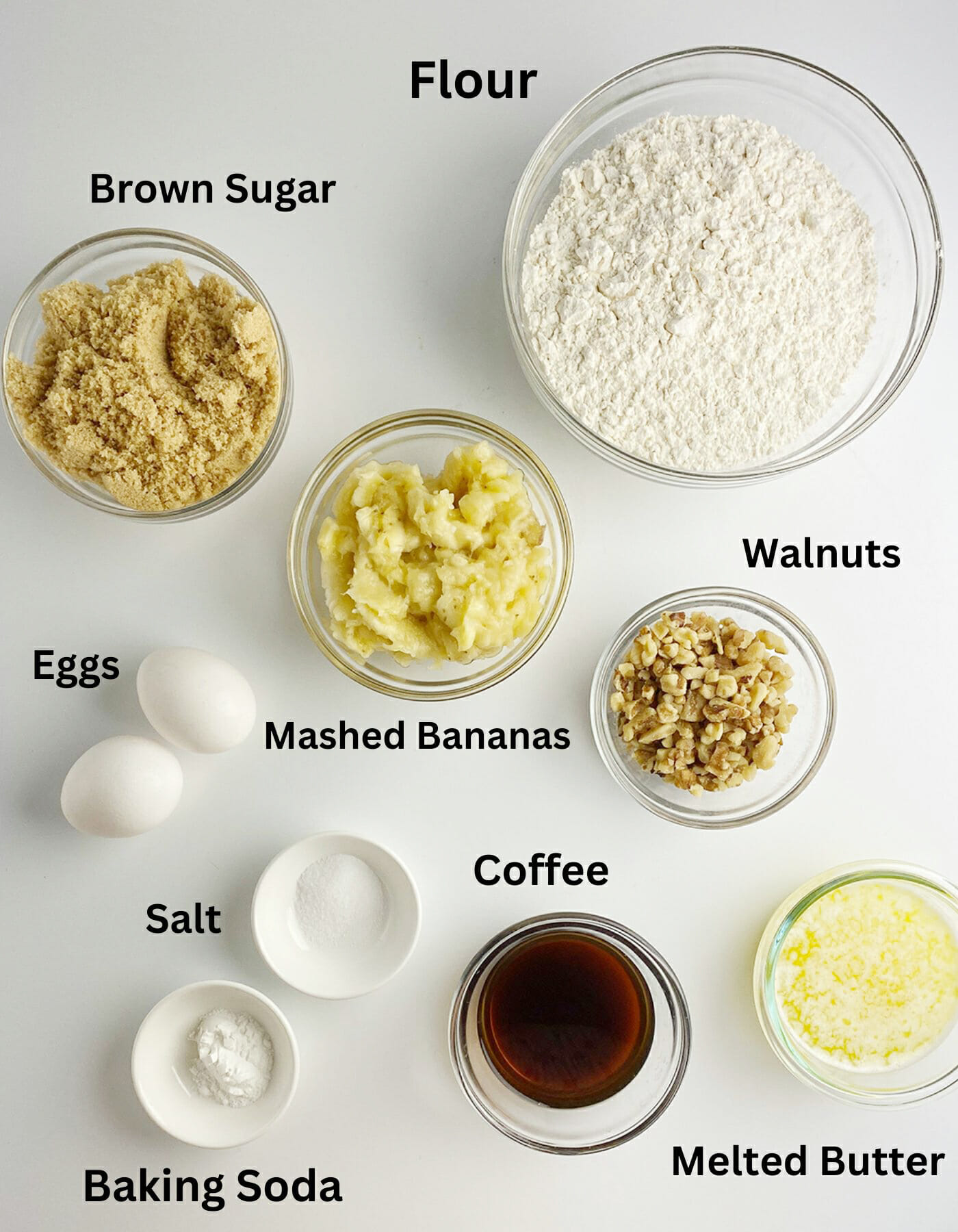 coffee banana bread ingredients