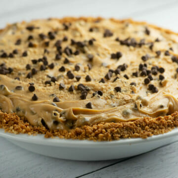 chocolate chip peanut butter pie