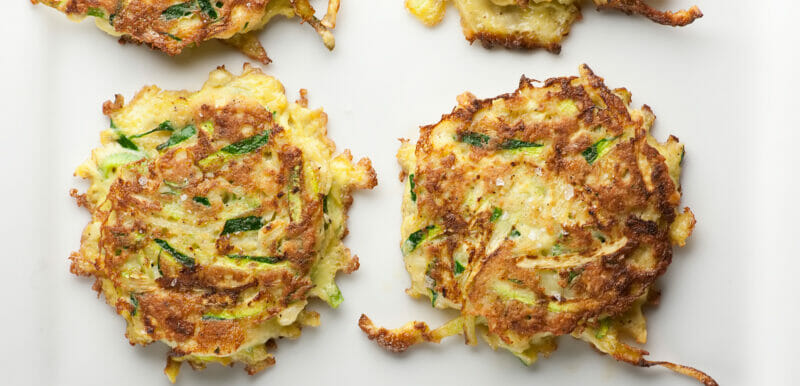 the zucchini fritters recipe