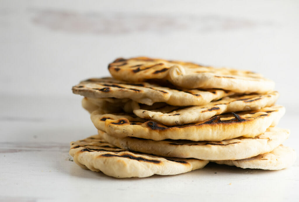 grilled flatbread