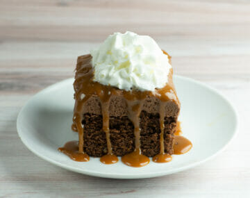 Easy Chocolate Caramel Cake