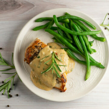 rosemary peppercorn chicken