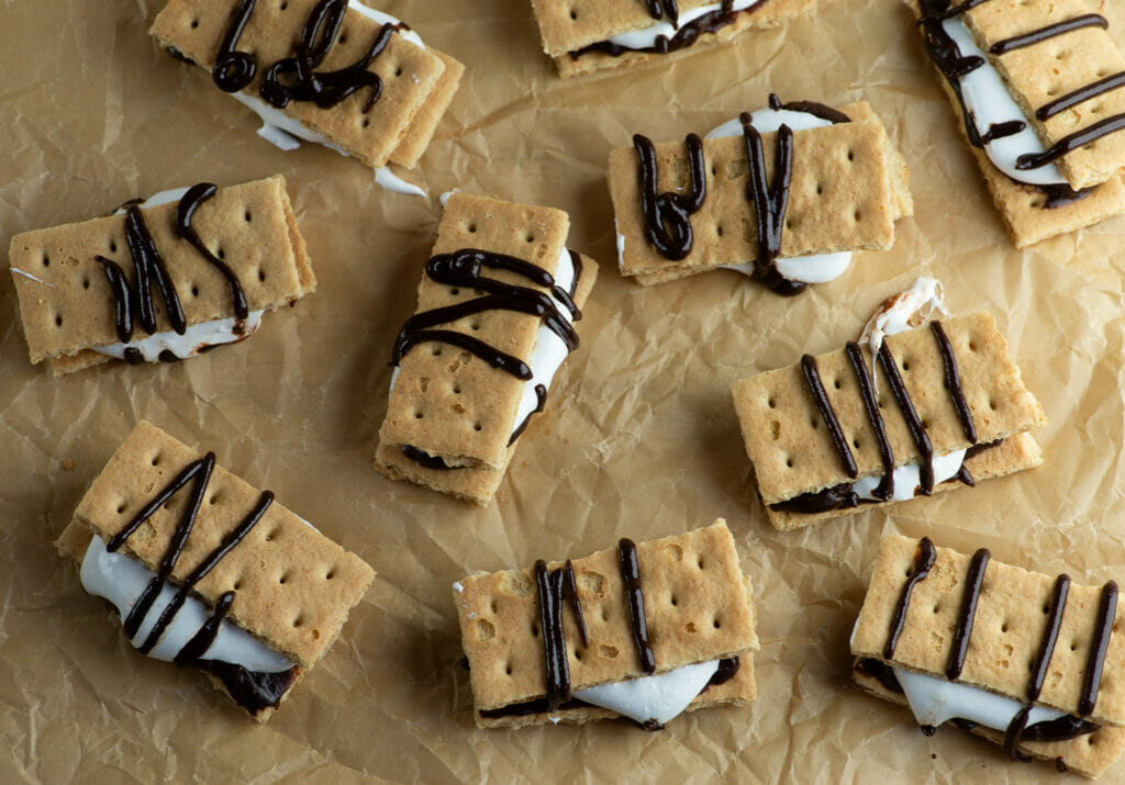 Mini S'Mores Cookies