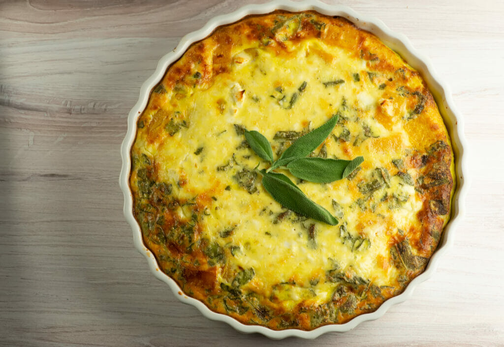 butternut oven frittata