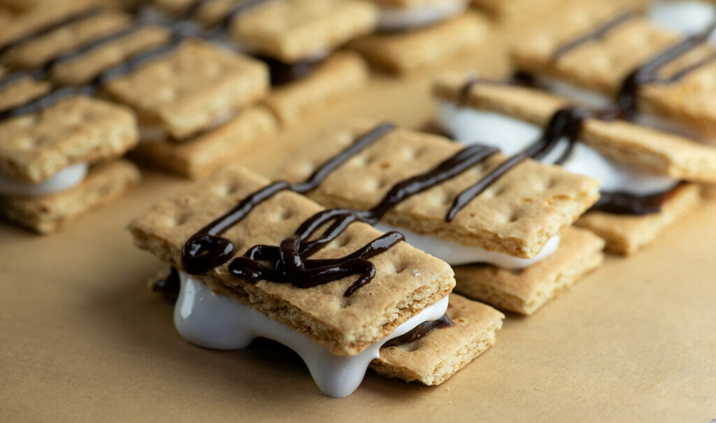 Mini S'Mores Cookies