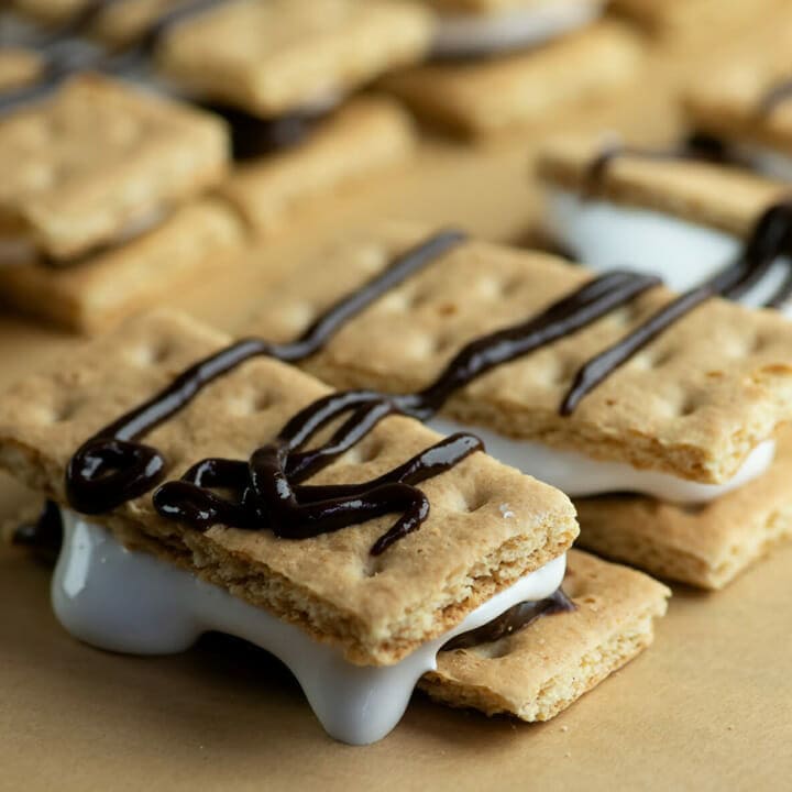 Mini S'Mores Cookies - Framed Cooks