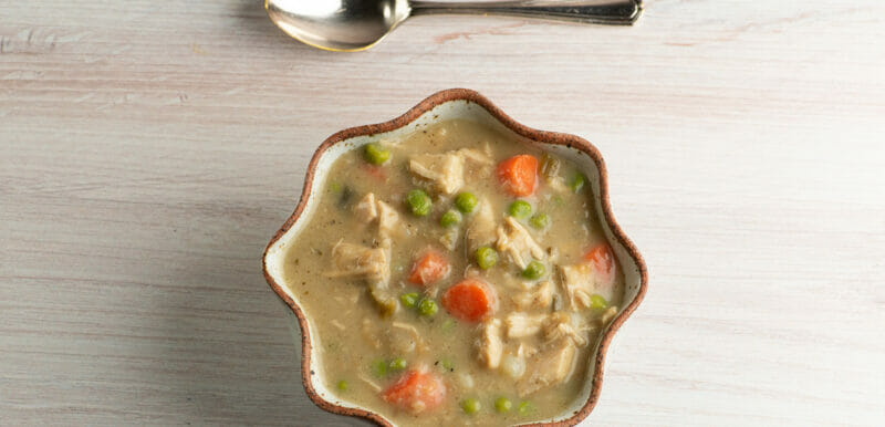 Thanksgiving leftovers soup