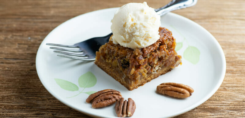 pecan pie squares
