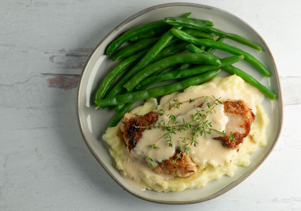 Pork Tenderloin With Milk Gravy recipe