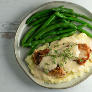 Pork Tenderloin With Milk Gravy recipe