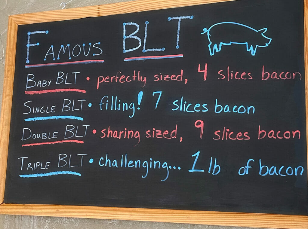 Merritts Menu