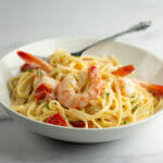 Champagne Shrimp Pasta recipe