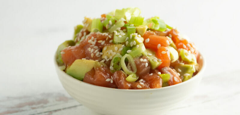 Chopped Salmon Tartare Recipe