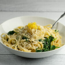 Lemon Spinach Pasta-image