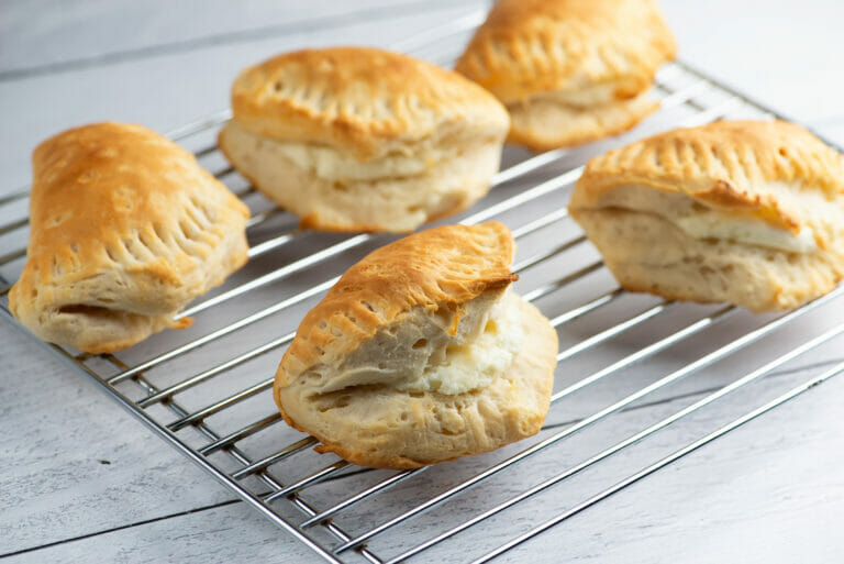Cream cheese Stuffed Biscuits