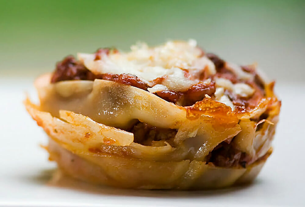 lasagna muffins