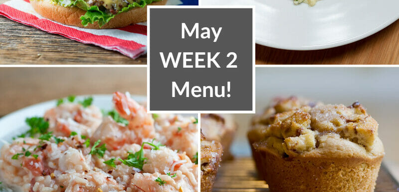May Week Two Meal Planner