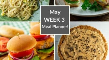 May Week 3 Meal Planner