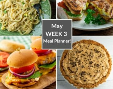 May Week 3 Meal Planner