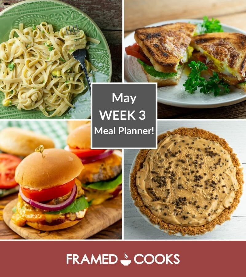 May Week 3 Meal Planner