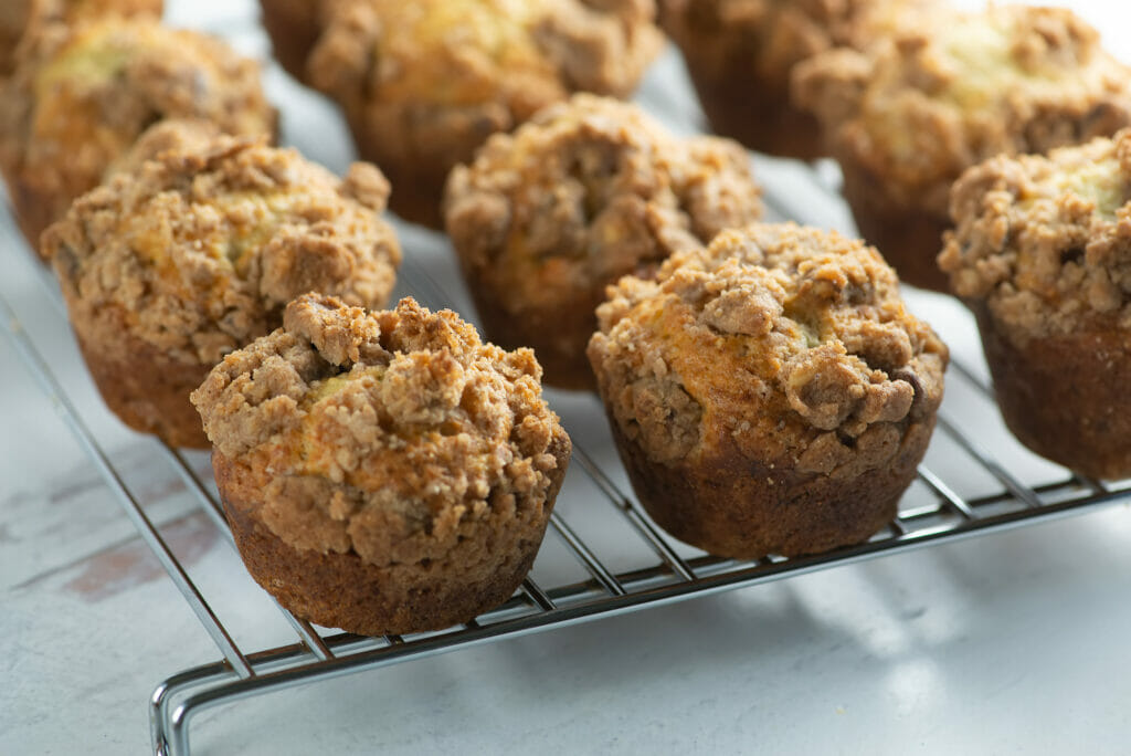 Banana Coffee Cake Muffins