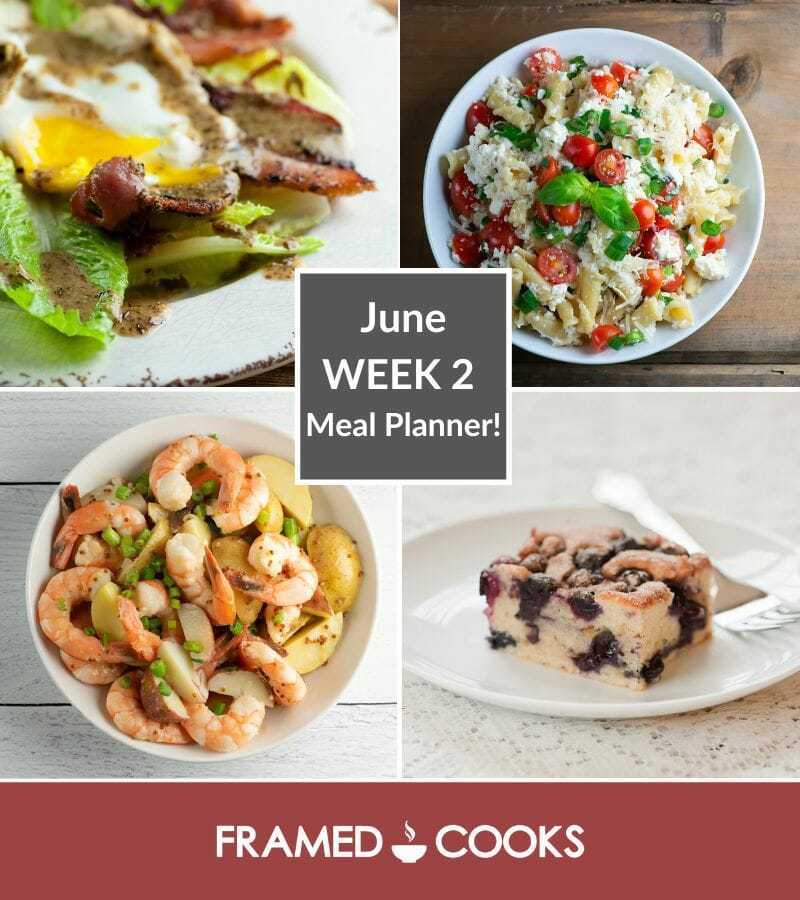 June Week 2 Meal Planner