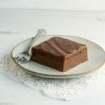 slice of Coca-Cola Cake on Plate