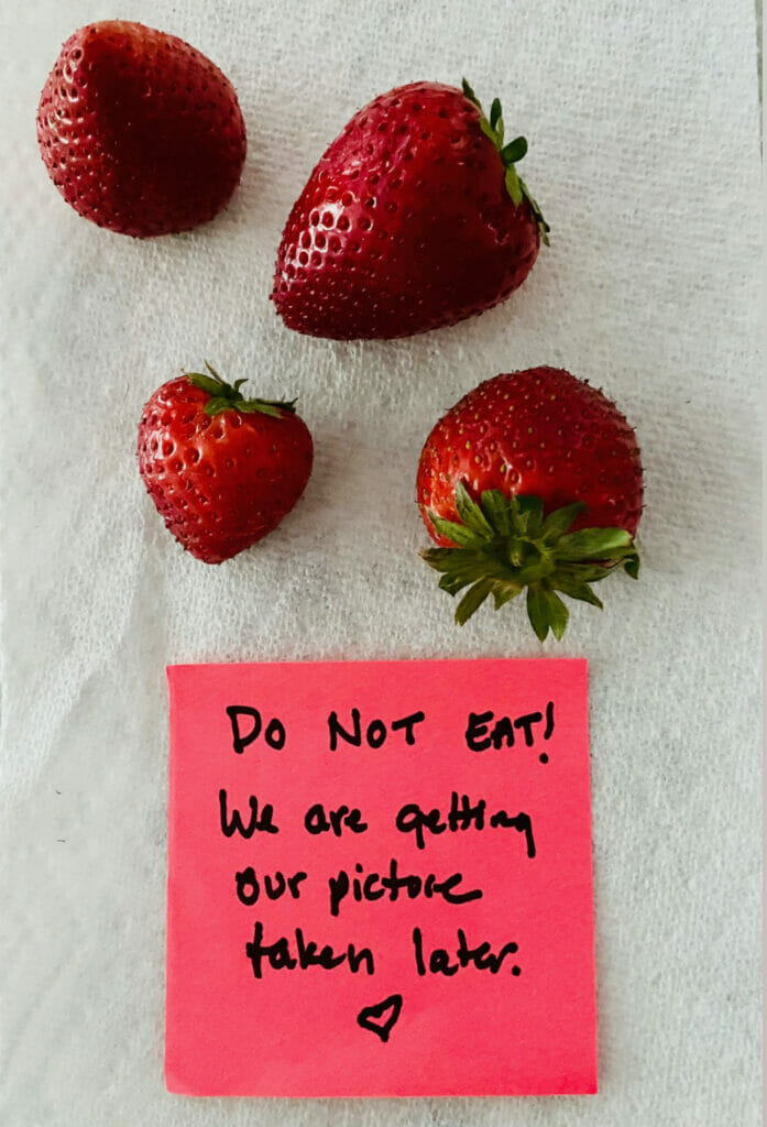 strawberry warning