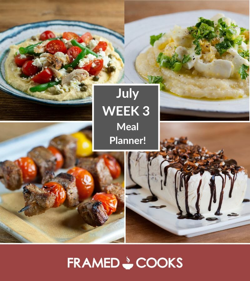 July Week 3 Meal Planner
